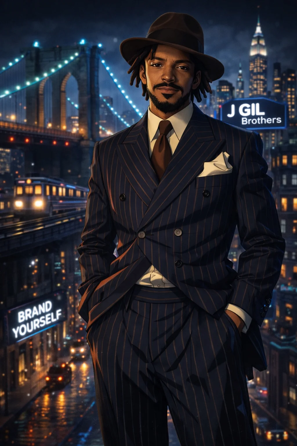 Neo Brooklyn signature artwork by J GIL