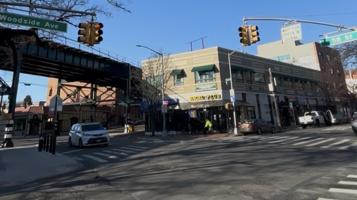 City atmosphere reference image from Queens, New York.